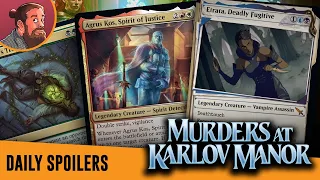 Murders at Karlov Manor Spoilers | Detectives, Investigations and Mega-Mega Morph (MTG)