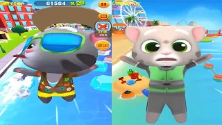 Talking Tom Jetski 2 VS Talking Tom Jetski 3Talking Tom Gameplay