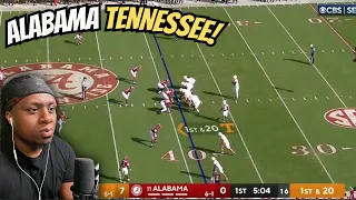 REACTING TO No. 17 Tennessee at No. 11 Alabama: Extended Highlights