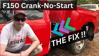 FORD F150 Cranks But Won't Start - FIXED!!  EASIEST FUEL PUMP Job Ever! Full Step-by-Step Demo
