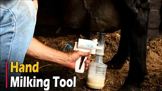 Hand Milking Machine for Cow, Goat & Buffalo | Hand Operated Milking Machine