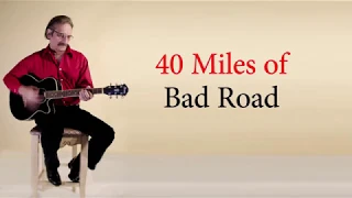 40 Miles of Bad Road...Duane Eddy cover.🔴⚫️