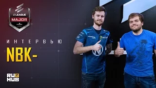 Интервью с игроком Team EnVyUs - Nathan "NBK-" Schmitt @ ELEAGUE Major