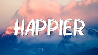 happier - Olivia Rodrigo (Lyric Video) || Madison Beer,Jamie Miller,...