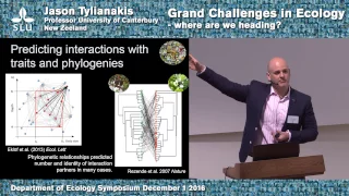 Grand Challenges in Ecology - where are we heading? - Jason Tylianakis