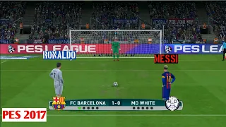 Barcelona Vs Real Madrid thrilling penalties! - PES 2017 | Xbox Series X