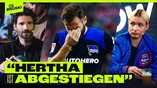 „Hertha ist ABGESTIEGEN“ - Arne Friedrich & Lena Cassel über den ABSTURZ😨 At Broski - Die Sport Show