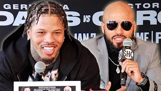 GERVONTA DAVIS VS HECTOR LUIS GARCIA • FULL KICK OFF PRESS CONFERENCE AND FACE OFF VIDEO