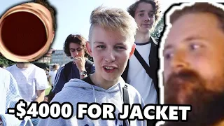 Forsen Reacts To How Much is Your Outfit? - $4000 YSL JACKET