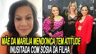 Mãe de Marília Mendonça surpreende e toma atitude inusitada com sósia da cantora
