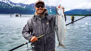 Alaskan Sockeye Salmon | Snag Fishing Seward Alaska