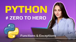 Уроки по Python с НУЛЯ для Data Scientist / Функции, аннотации типов typing, args/kwargs, Exceptions