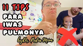 11 TIPS para IWAS malalang pulmonya!| para hindi ma admit si baby sa hospital by Dr. Pedia Mom