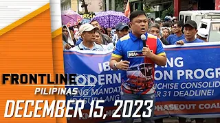 FRONTLINE PILIPINAS LIVESTREAM | December 15, 2023