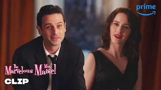 Midge and Lenny Finally Kiss | The Marvelous Mrs. Maisel | Prime Video