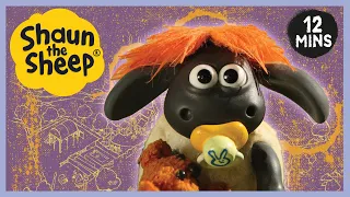 Bagpipe Buddy - Hair Today, Gone Tomorrow🎵 Shaun the Sheep Season 2 Full Episodes🐑 Cartoons for Kids