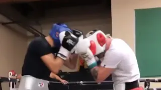 RYAN GARCIA SPARRING CANELO ALVAREZ!!!