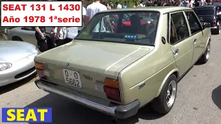 Seat 131 L 1430 1978 1ªserie.  La berlina de los 70.  Revisión.