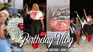 HUGE BDAY BASH WEEKEND 🎂• PHOTOSHOOT • CLUB HOSTING • HOW I GOT A MAYBACH | Gina Jyneen VLOGS