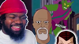 Green Goblin Slid on his Barber! | in love with Mary Jane season 3 episode 12@AceVane REACTION