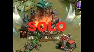 Clash Of Kings : SOLO KILL - REINFORCED CASTLE - THE KILL SONG