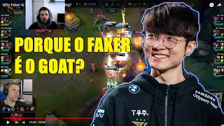 Reagindo as MELHORES jogadas do FAKER!