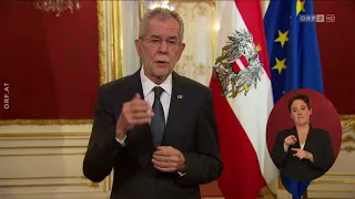 Neujahrsansprache des Bundespräsidenten Alexander Van der Bellen 2018