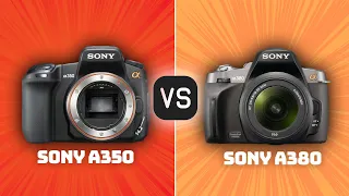 Sony A350 vs Sony A380: Which Camera Is Better? (With Ratings & Sample Footage)