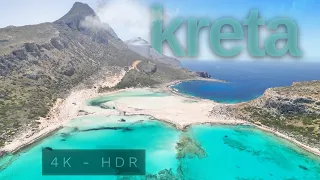 Kreta Trip - Balos & Elefonisi  Beach, Chania, Rethymno, Matala & Secret Spots 2022 UHD 4K HDR