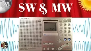 Sony ICF-SW7600GR Radio | Dusk SW & MW