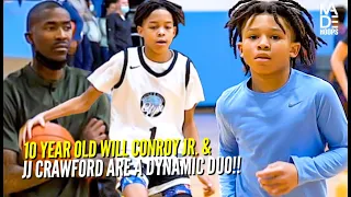 10 year old Will Conroy Jr. & 12 year old JJ Crawford GO AT EVERYONE!! Jamal Crawfords Dynamic Duo!!