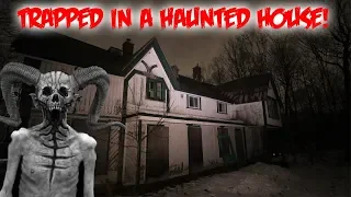 (GONE WRONG) TRAPPED IN A SECRET HAUNTED GRAVEYARD HOUSE