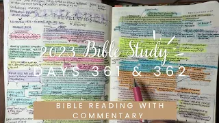 Days 361 & 362 2 John-3 John, Revelation 1-5 | Study the Bible in One Year | Reading with Commentary