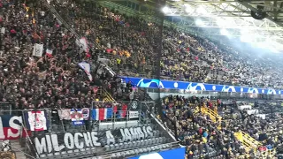 Champions League Dortmund - PSG Ultras Paris