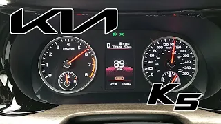 Kia K5 GT-Line AWD Тест на ускорение 0-100 км / ч / 0-60 миль / ч