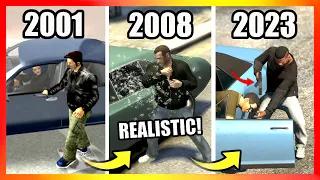 Evolution of CARJACKING LOGIC in GTA Games! (GTA 3 → GTA 5)