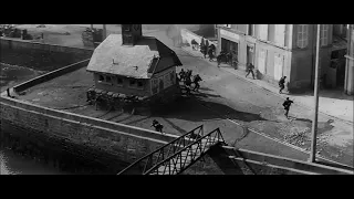 The Longest Day (1962) - French Assault on Ouistreham (amazing one-shot) HD