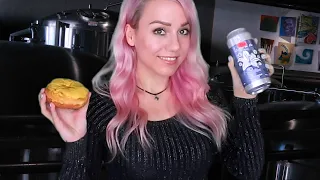 ASMR Beer & Donut Tasting Role Play in a Brewery 🍺 🍩