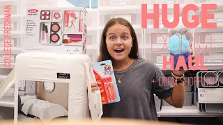 HUGE dorm haul + shopping!!