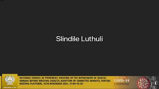 Select Committee on Health and Social Services, 16th November 2021