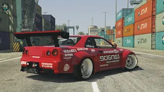 GTA 5 Nissan Skyline GTR Drift Montage