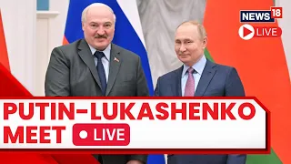 Vladimir Putin Meets Belarusian President Alexander Lukashenko | Putin Lukashenko Meeting LIVE