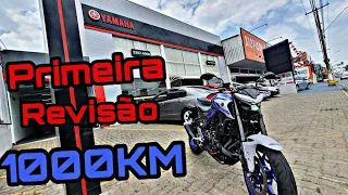 REVISÃO DE 1000km MT03 2022