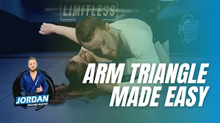 How To Arm Triangle Without Neck Cranking (100% Choke)