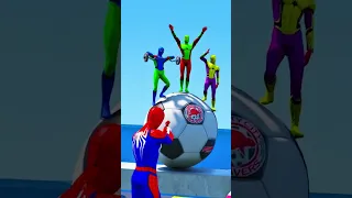 GTA 5 Epic Water Ragdolls | Spider-Man Jumps / Fails ep.137 #shorts
