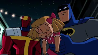 BATMAN BRAVE AND BOLD SEASON 1 EPISODE 3 /INVASION OF THE SANTAS