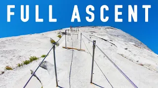 Half Dome Cables Section FULL ASCENT // Yosemite National Park