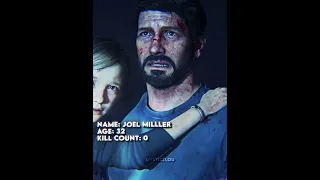 Joel Miller Kill Count | #shorts