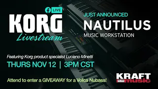 Korg Nautilus Music Workstation with Luciano Minetti