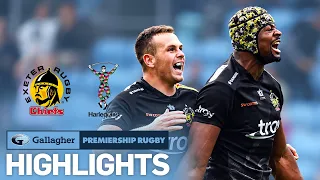 Exeter v Harlequins - HIGHLIGHTS | The Game of the Year?! | Gallagher Premiership 2022/23